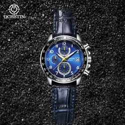 Ochstin Pilot Series Simple and Fashionable Multi functional Quartz Movement Waterproof Watch New 2024 Men's Quartz Watch