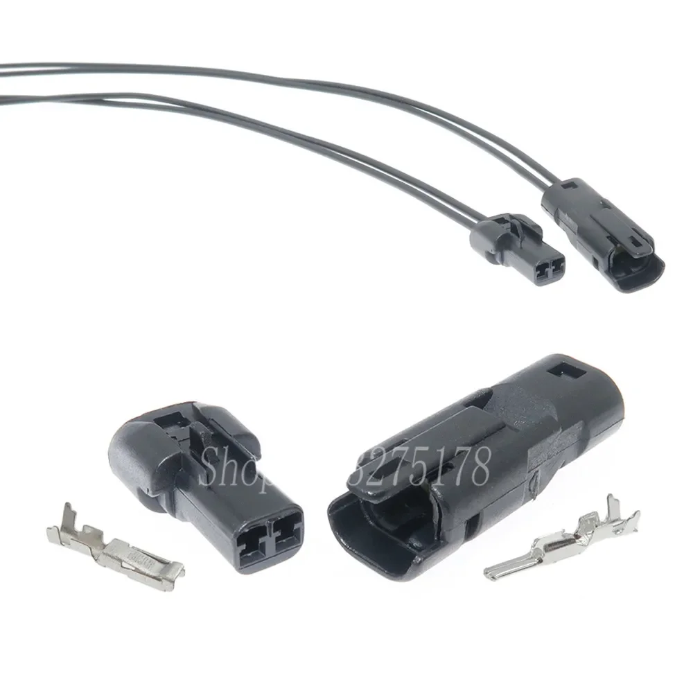 1 Set 2 Pin 52266-0211 52213-0211 Small Mini Auto Connector Waterproof Electrical Wire Harness Socket 522660211 522130211