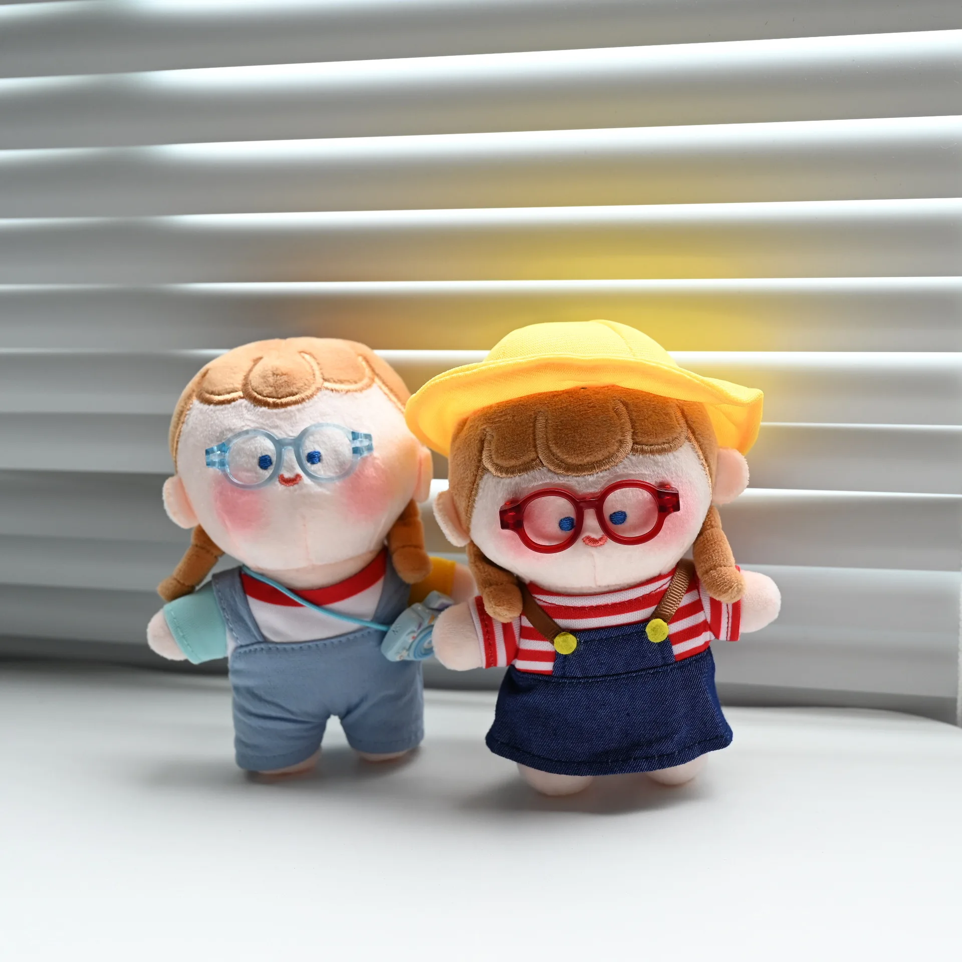 新しいメガネ ランシスター コットン人形 ペンダント かわいい人形 ギフト