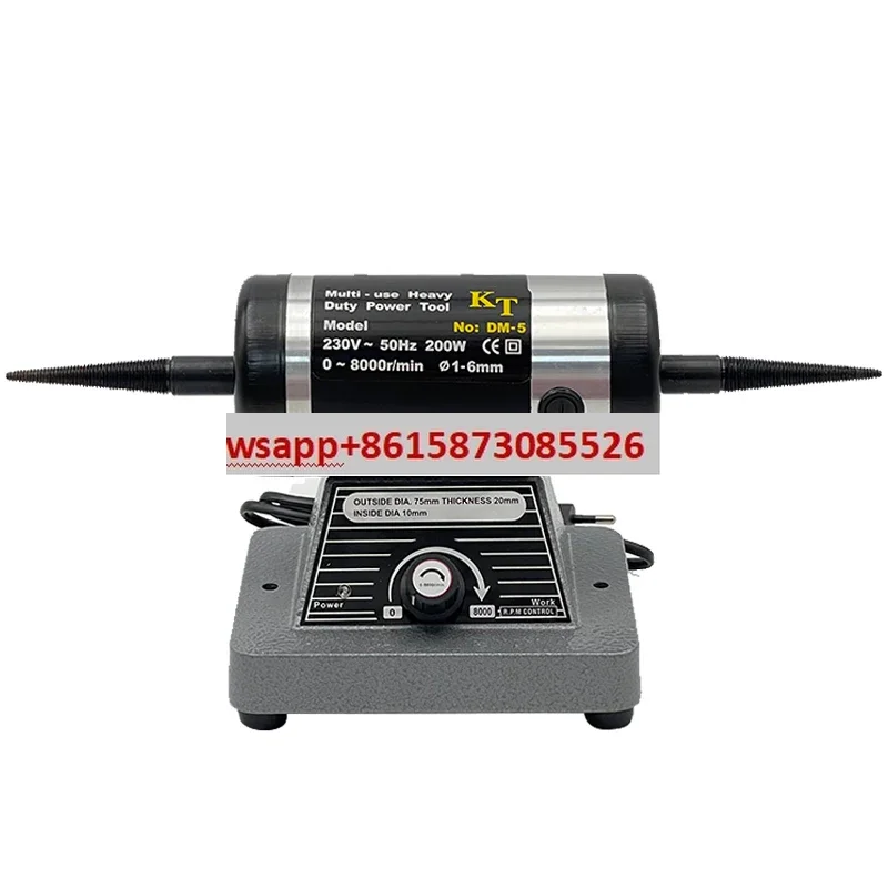 

Desktop cloth wheel polishing machine, electric rust removal and polishing machine, dual head cloth wheel machine