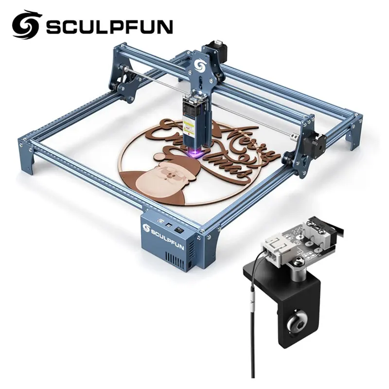 SCULPFUN S9 Laser Professional Diode desktop laser engraving machine DIY laser engraver & Limit Switch