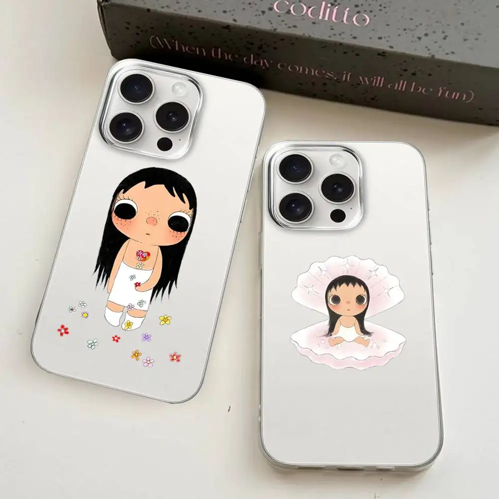 حافظة هاتف ناعمة شفافة كريستالية لطيفة من Yuy Kawaii: غطاء شفاف مقاوم للصدمات لهاتف آيفون 17,16,15,14,13,12,11 Pro Max, Mini, Plus #3