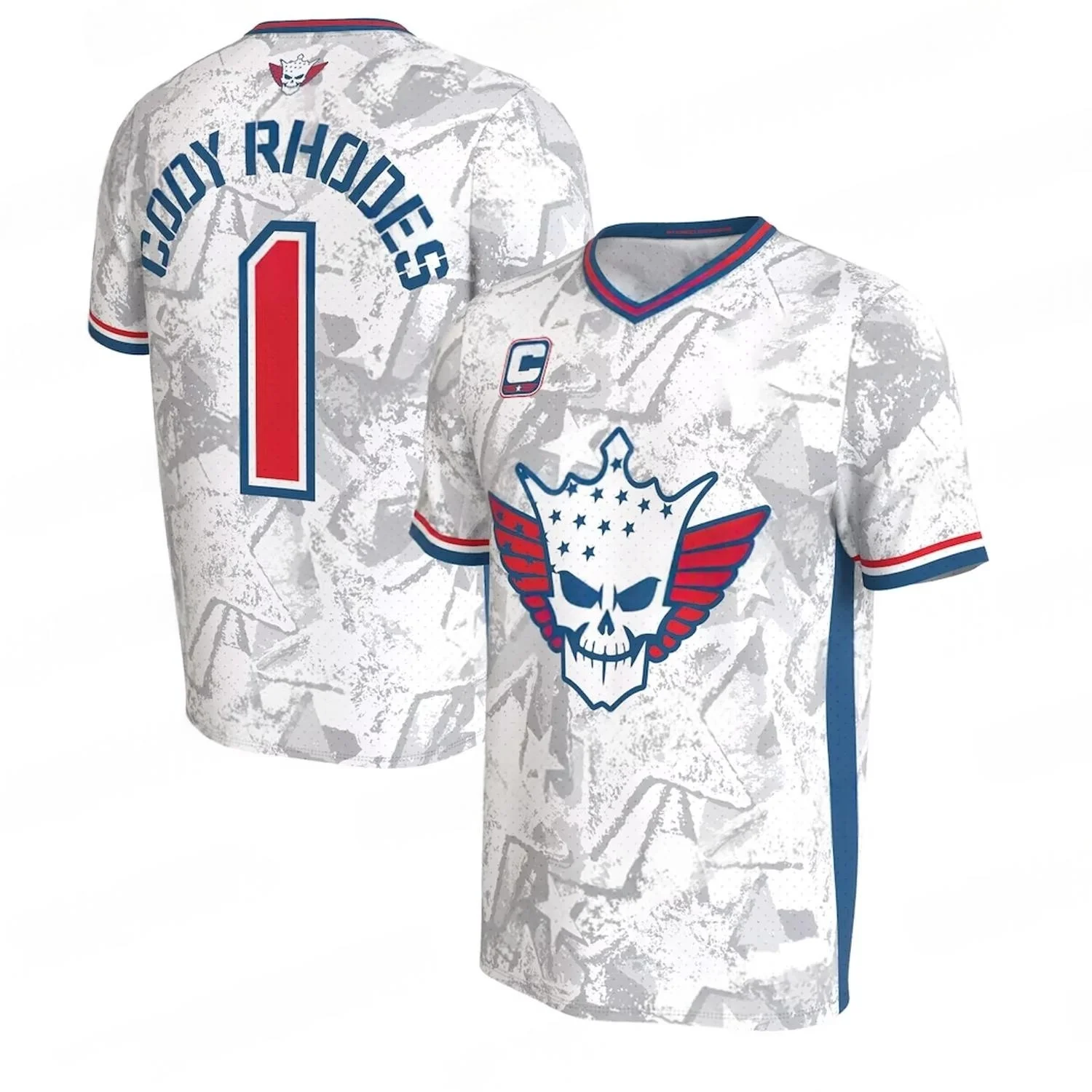 Cody Rhodes “American Nightmare” ProSphere Soccer Jersey Men Star Skull Wings Graphic Fan Edition Sports Shirt 2026
