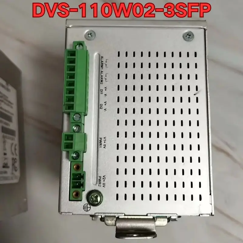 Second-hand disassembled industrial network management switch DVS-110W02-3SFP functions normally