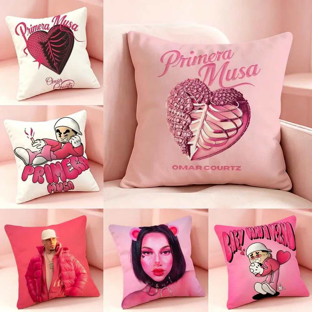 Singer Omar CourtzS Cushion Cover Pillow Short Plush Pillow Cute Simple Style For Living Room Bedroom Birthday Gift