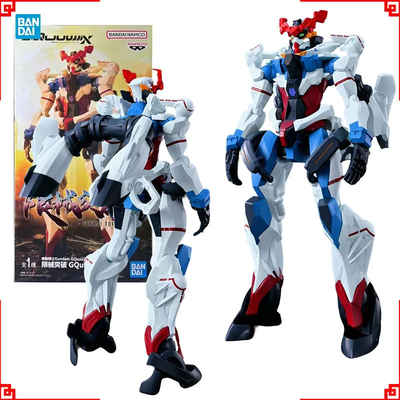 

Bandai Gundam Model Kit Anime Figures GquuuuuuX Genkai Toppa Action Figure Gunpla Building Kit Gundam Collectibles Toys Gift