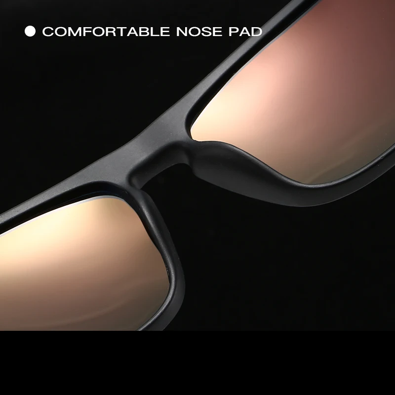 نظارات شمسية مستقطبة بإطار مموه من KAROS للرجال والنساء، نظارات رياضية خارجية ملفوفة لصيد الأسماك والقيادة والتنزه والتخييم