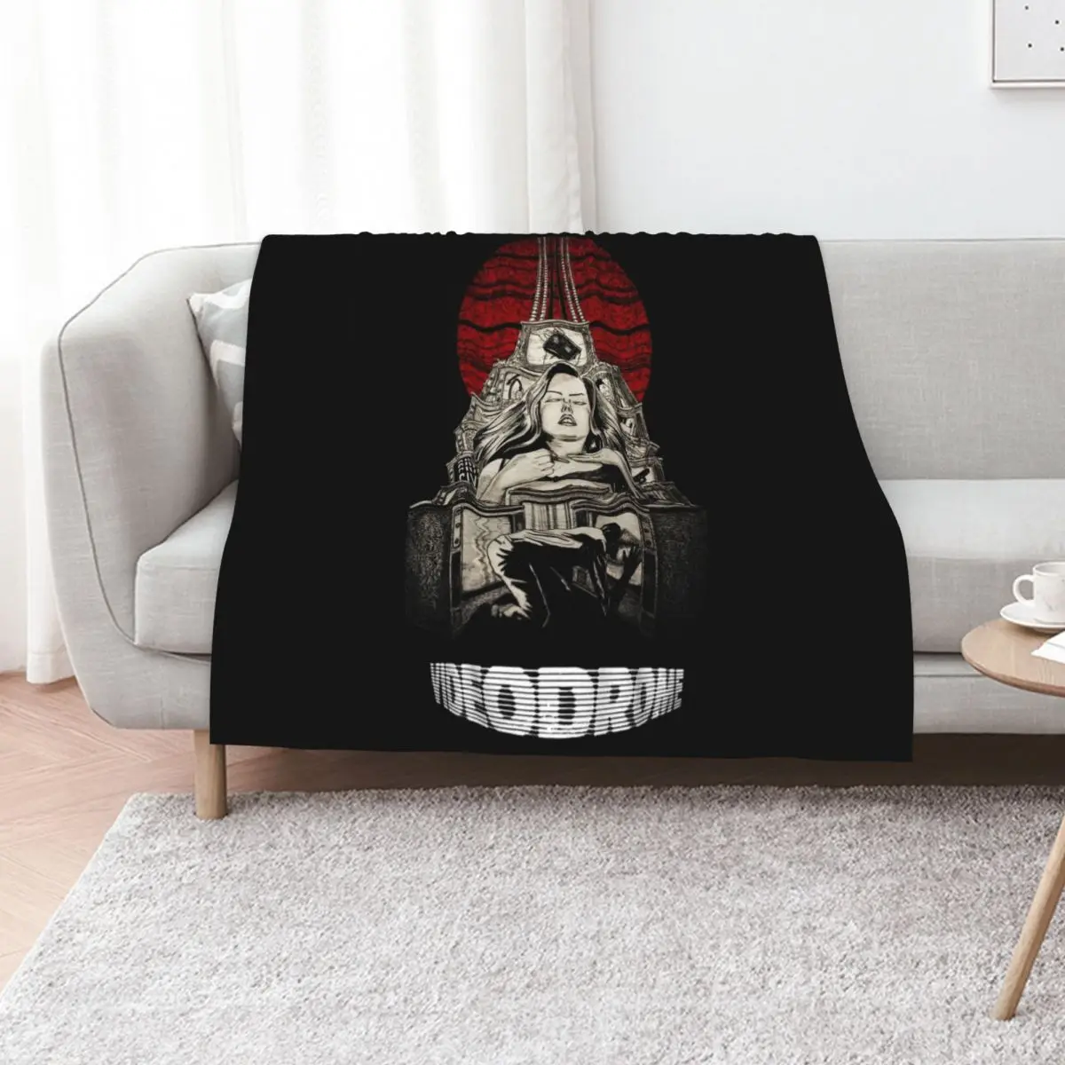 

Videodrome Throw Blanket Beautifuls Soft Big Personalized Gift Softest Blankets
