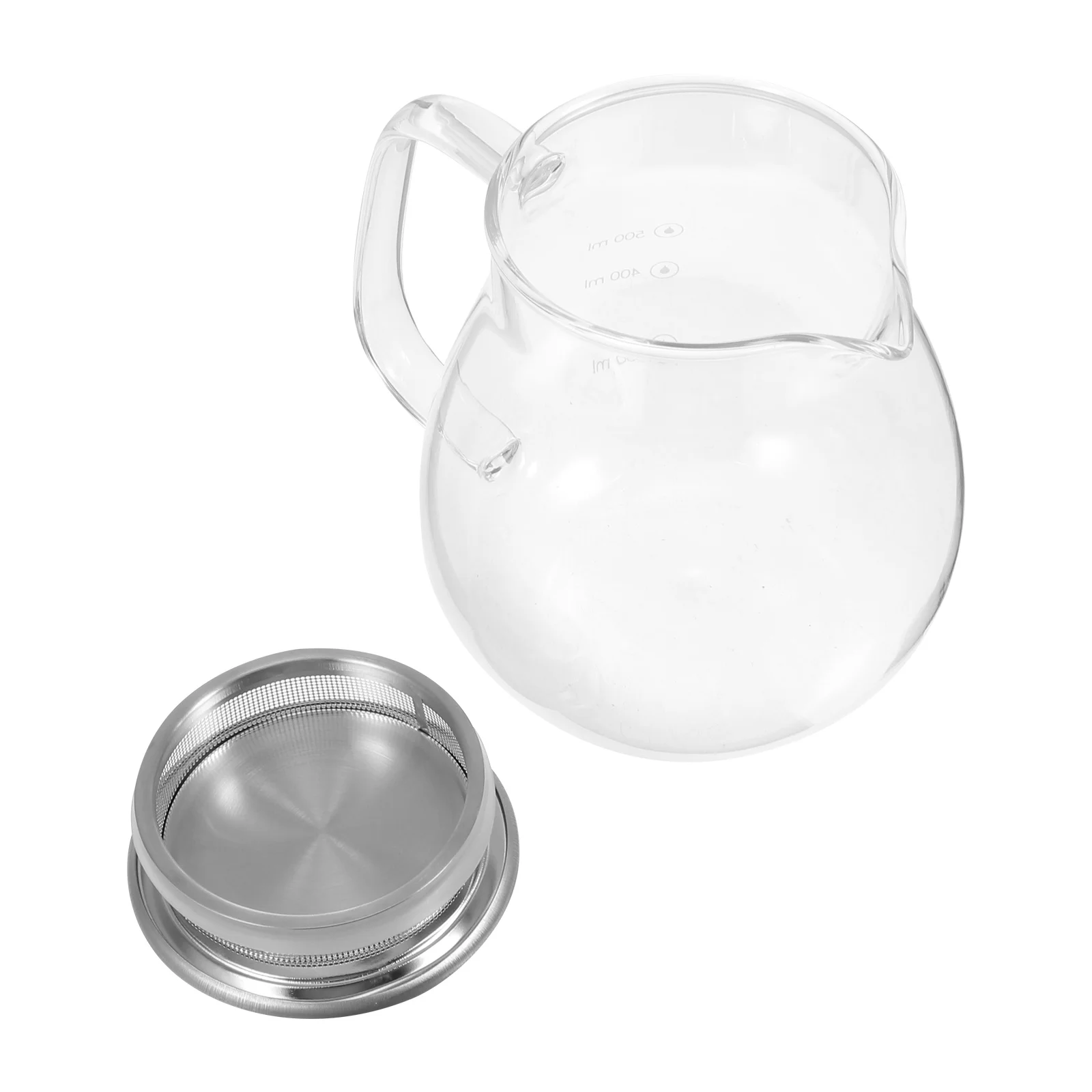 

1Pcs Manual Coffee Pot Hand Brew Maker Portable Lightweight Large Capacity Detachable Easy Clean Structure Suitable Home Office