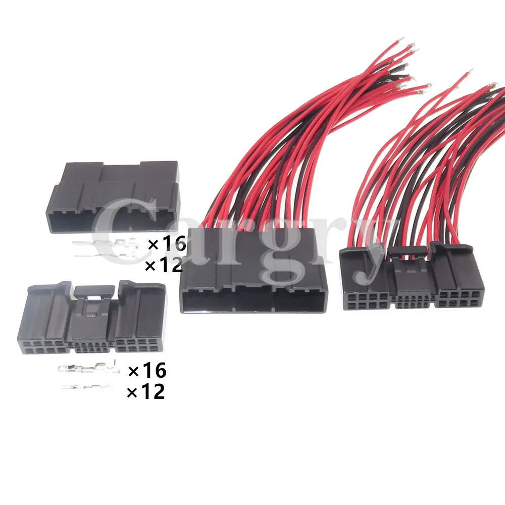 

1 Set 28P Automobile Electric Wiring Harness Socket AC Assembly Auto Electrical Plug 3-2188225-2 For Auto Parts