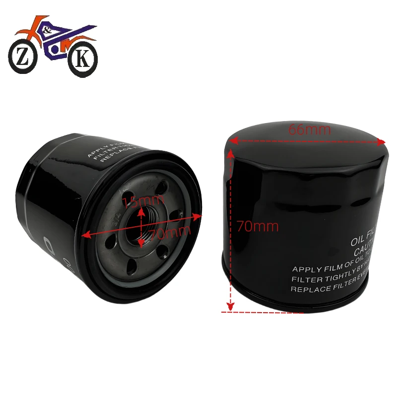 1PCS ATV UTV Motorcycle Oil Filter Replacement For CFMOTO C​F118 CF400 400NK CF500 450SR 450MT 450NK CF650 650MT 650NK 650GT
