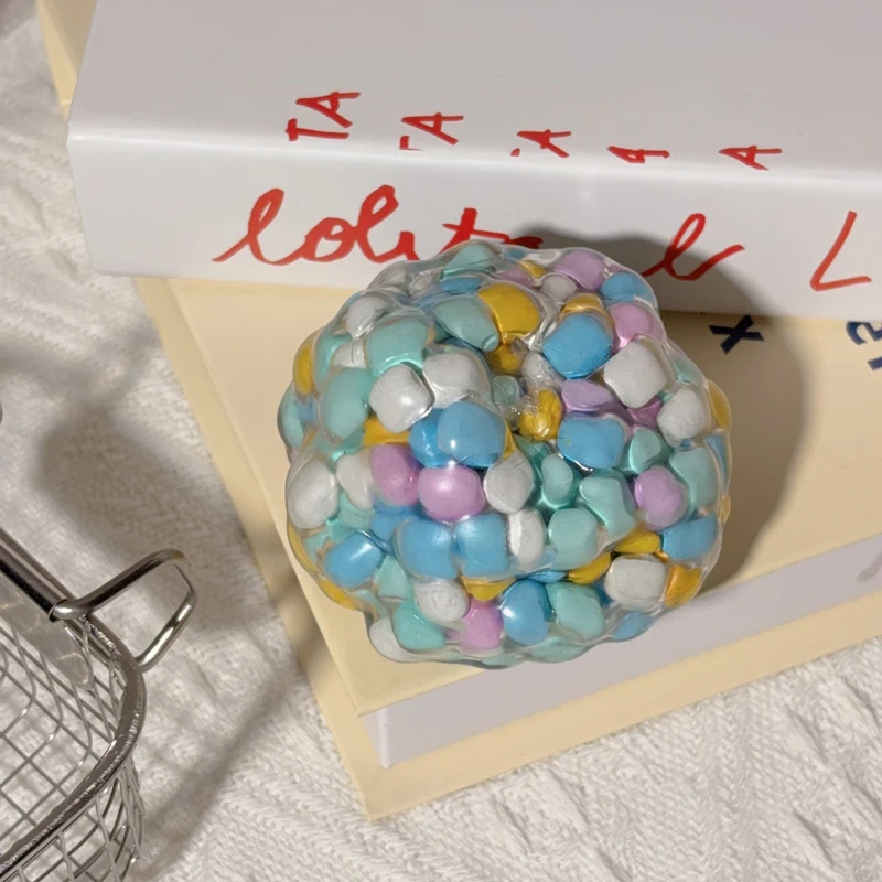 Dopamine Xylitol Handmade Squeeze Stress Ball Toy Desktop Ornament Anxiety Relief Decompression Decor Gift For Adults Office