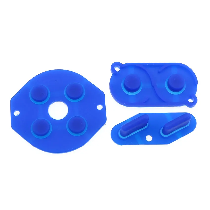 JCD Cho Gameboy Advance GB Silicone Hướng Hoạt Động Chính AB Chéo D-Pad Nút Cao Su Dẫn Điện