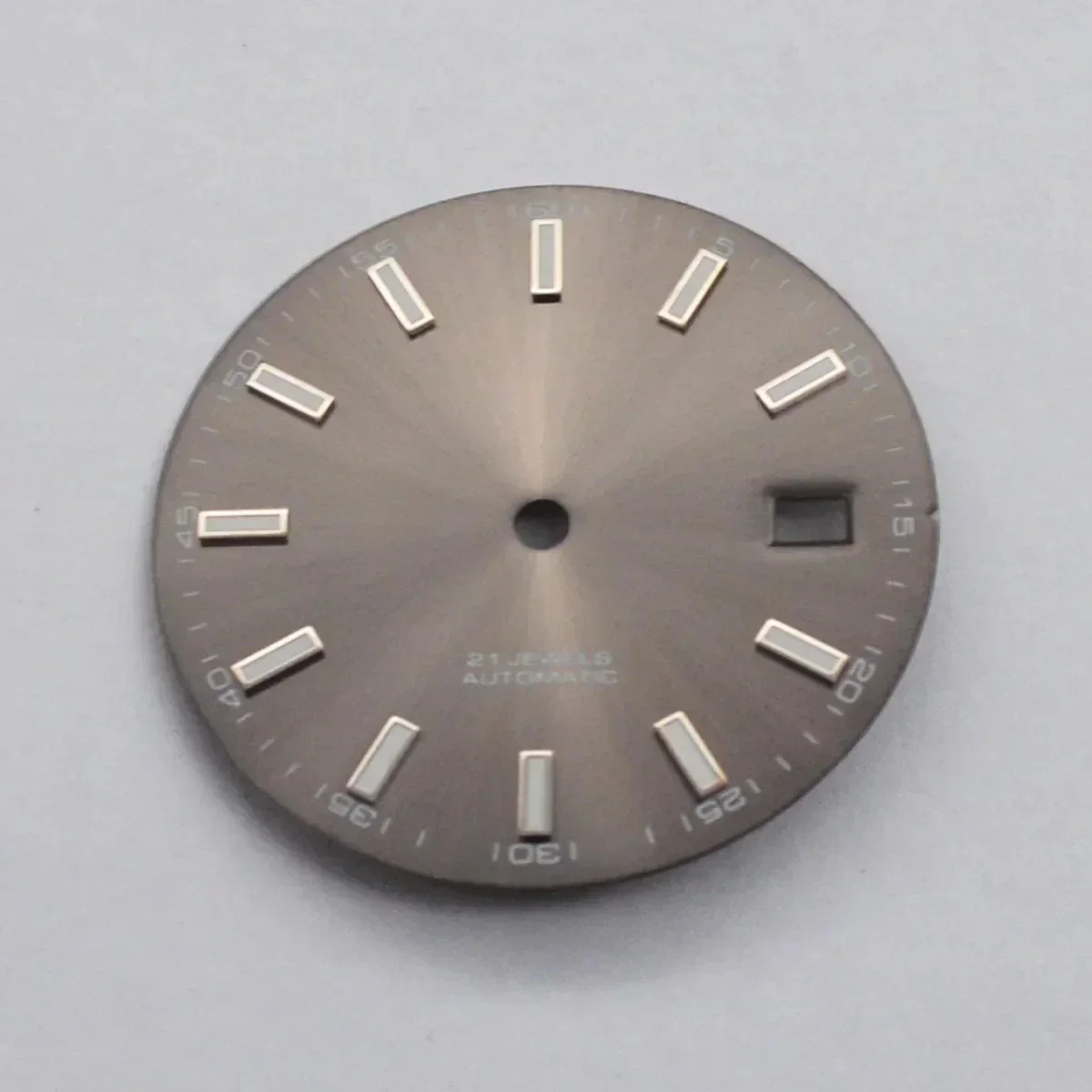 男性用滅菌照明時計、ダイヤルカレンダーウィンドウ、ゴールドとシルバー、dateJust seiko nh35a nh36ムーブメント、31mm