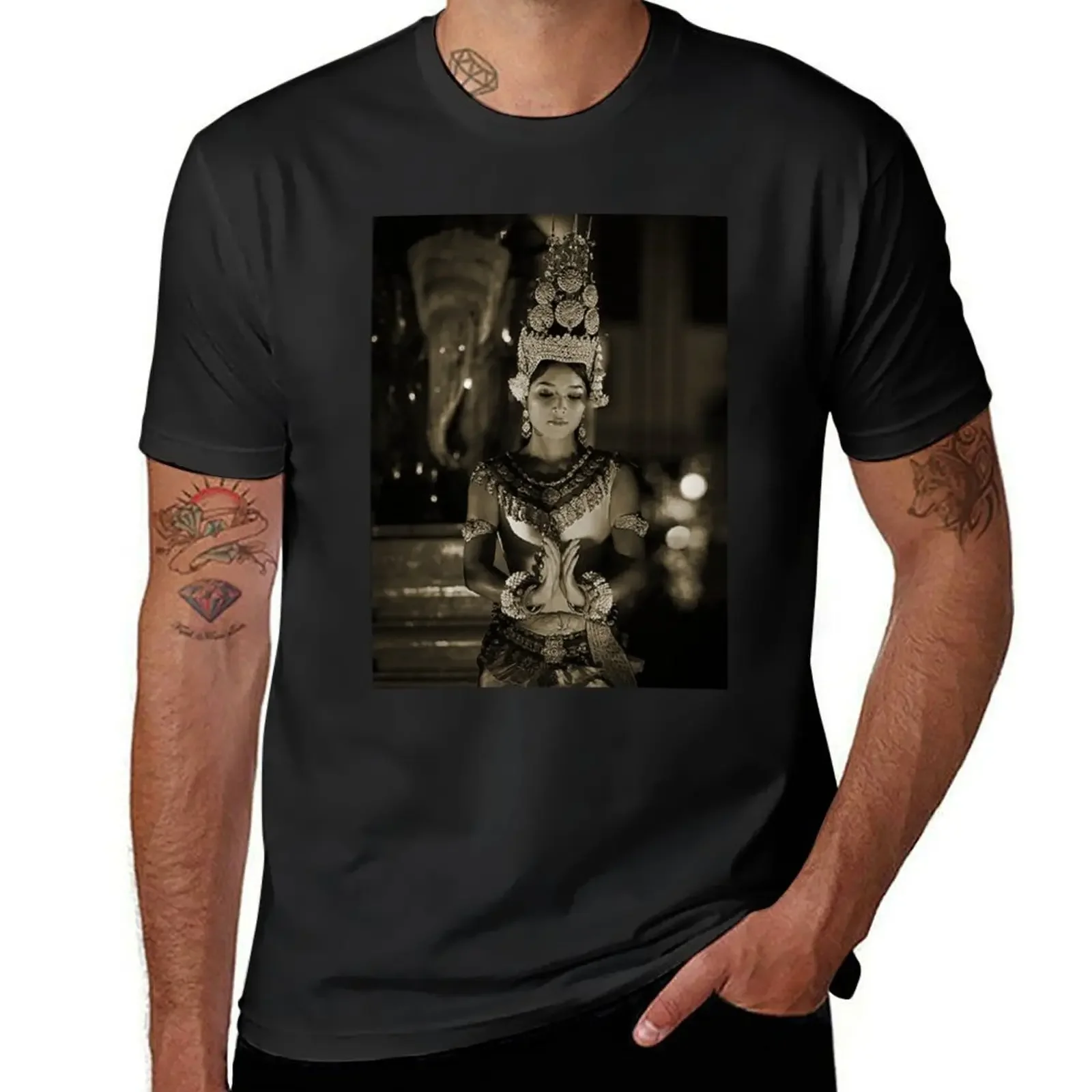 

Cambodian Dancer - Aspara Khmer - 08 T-Shirt shirts graphic tshirts personalised anime t shirts mens plain t shirts