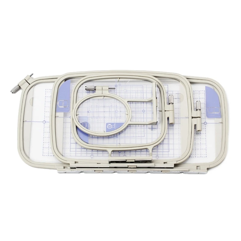 

4 Pcs Embroidery Hoop Adjustable Embroidery Machine Hoop Embroidery Frames Sewing Tool for PE770 PE700 PC8200 PC8500D