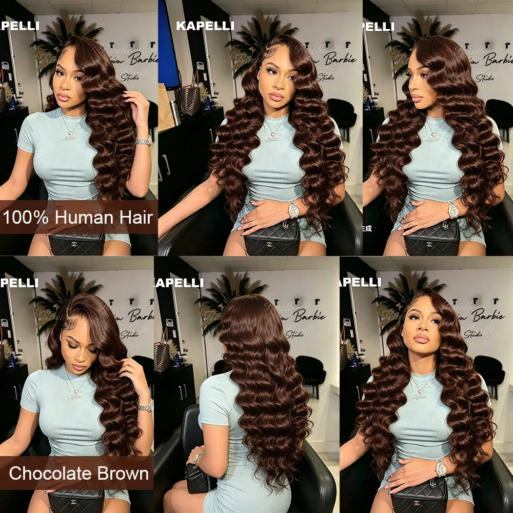 30 Inch Loose Wave 1 3 4 Bundles Raw Virgin Unprocessed Remy Human Hair Brazilian Loose Deep Wave Human Hair Bundles Extensions image 5