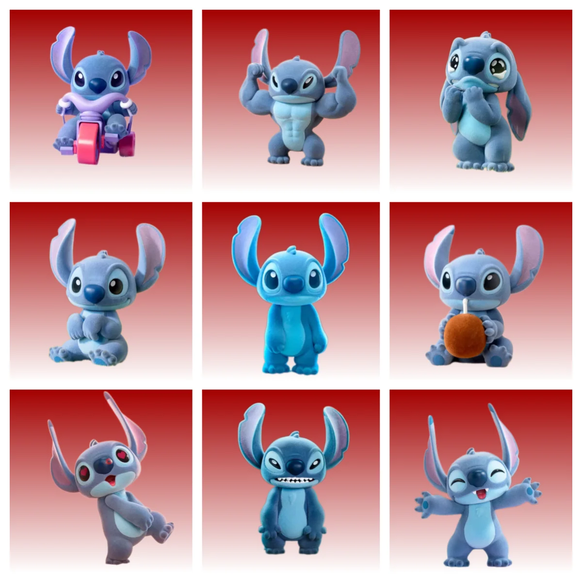 

Disney Stitch плюшевая глухая коробка Mystery Box Stitch экшн-фигурка декор орнамент флокированная кукла сумка-сюрприз рождественские подарки