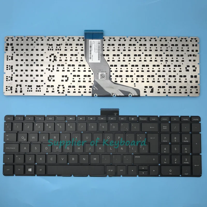 

NEW Spanish Keyboard For HP 15-bc000 15-bc002ns 15-bc003ns 15-bc206ns 15-bc207ns 15-bc008ns 15-bc009ns 15-bc200ns Black