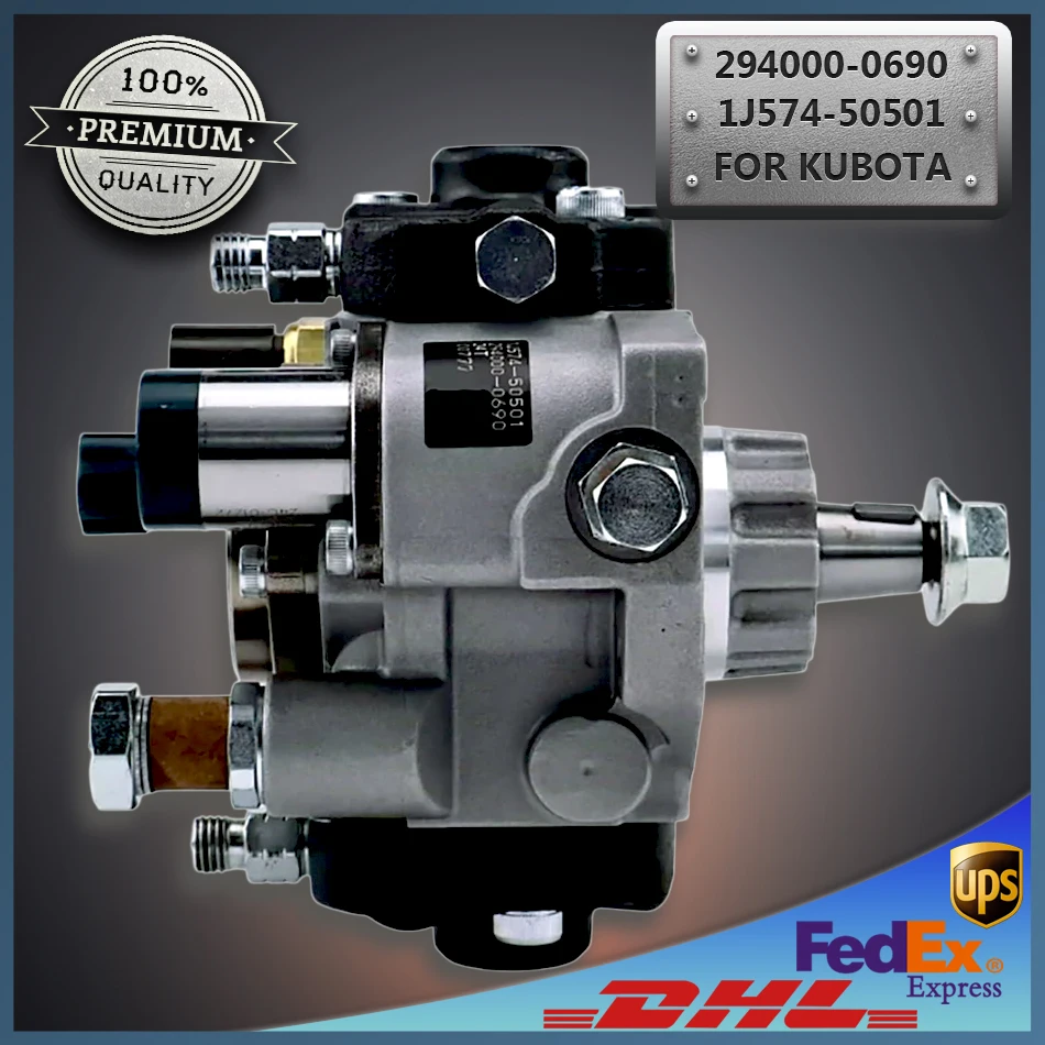 Wysokiej jakości pompa paliwa Common Rail HP3 Diesel V3800DL 294000-0690 2940000690 1J574-50501 do KUBOTA INDUSTRIAL