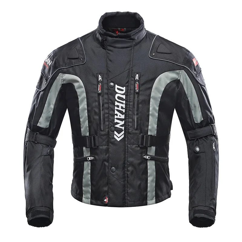 Vêtements anti-chute chauds coupe-vent pour moto, vêtements de rallye, vêtements de cyclisme, vêtements tout-terrain, manteau optique, automne et hiver