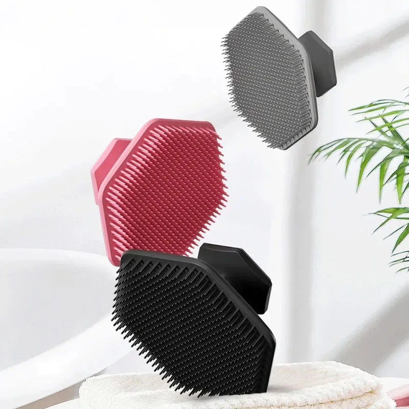 New In Facial Cleaning Brush Scrubber Silicone Miniature Face Deep Clean Shave Massage Face Scrub Brush Face Cleaner For Men