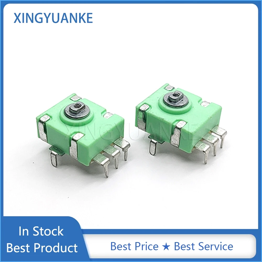 2PCS Digital Potentiometer 5-Pin B100K Bend Foot 3+2 Feet DSP Radio Tuning Potentiometer