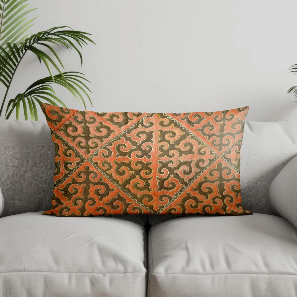 Home Decor Starry & Geometric Printed Pillows Suitable For Sofa Bedroom Car Pillow Cover Cushion Rectangular Back Cushion