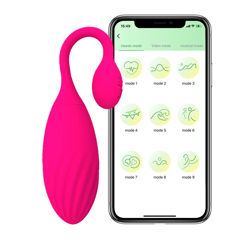 Wireless Remote Egg Vibrators For Women Vaginal Kegel Ball Vibrator Wearable Dildo Vibrator G Spot Stimulator Sex Toys For Women view 2