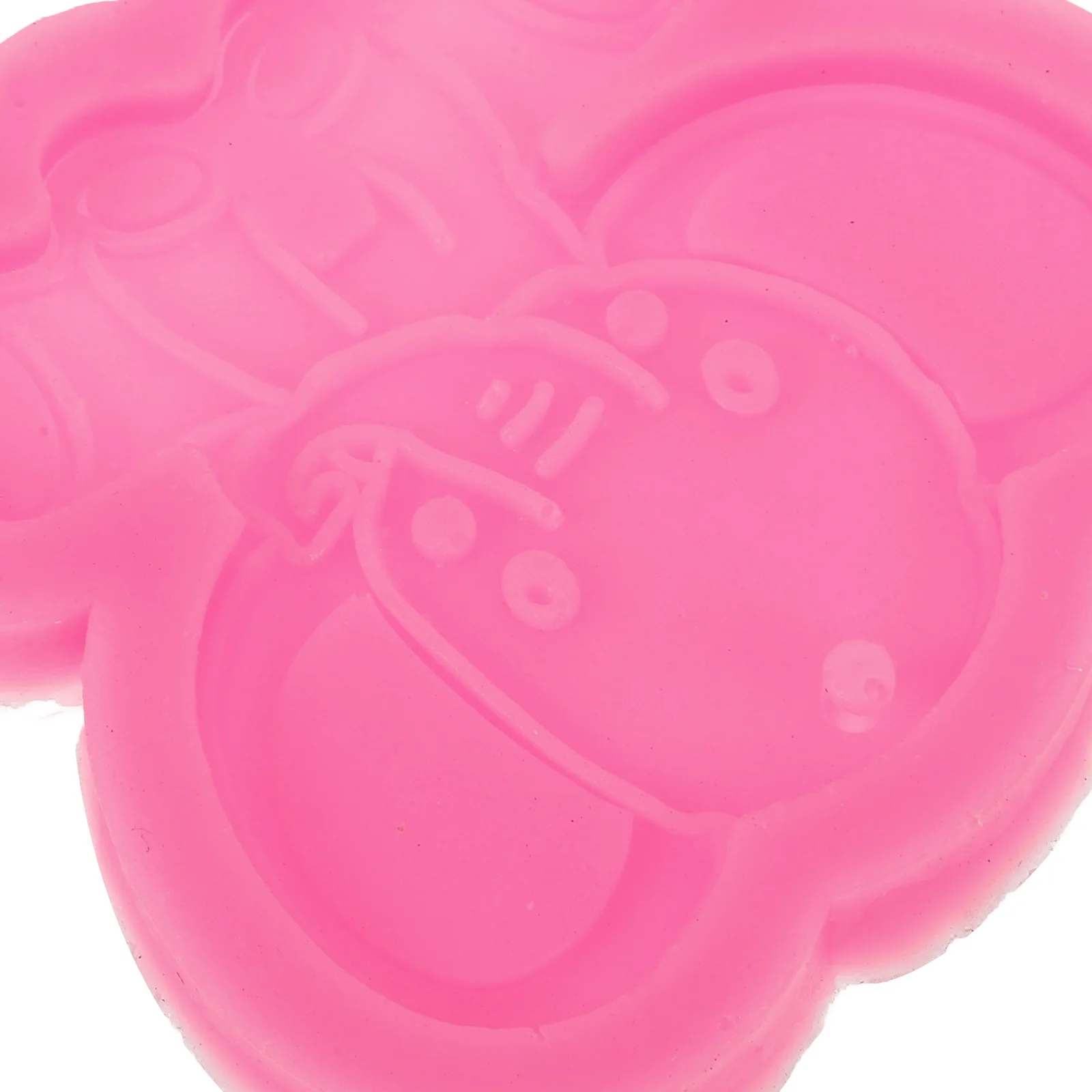 

4Pcs Aromatherapy Silicone Mold Flexible Keychain Charm Mold for DIY Resin Casting Crafts Keychain Resin Molds