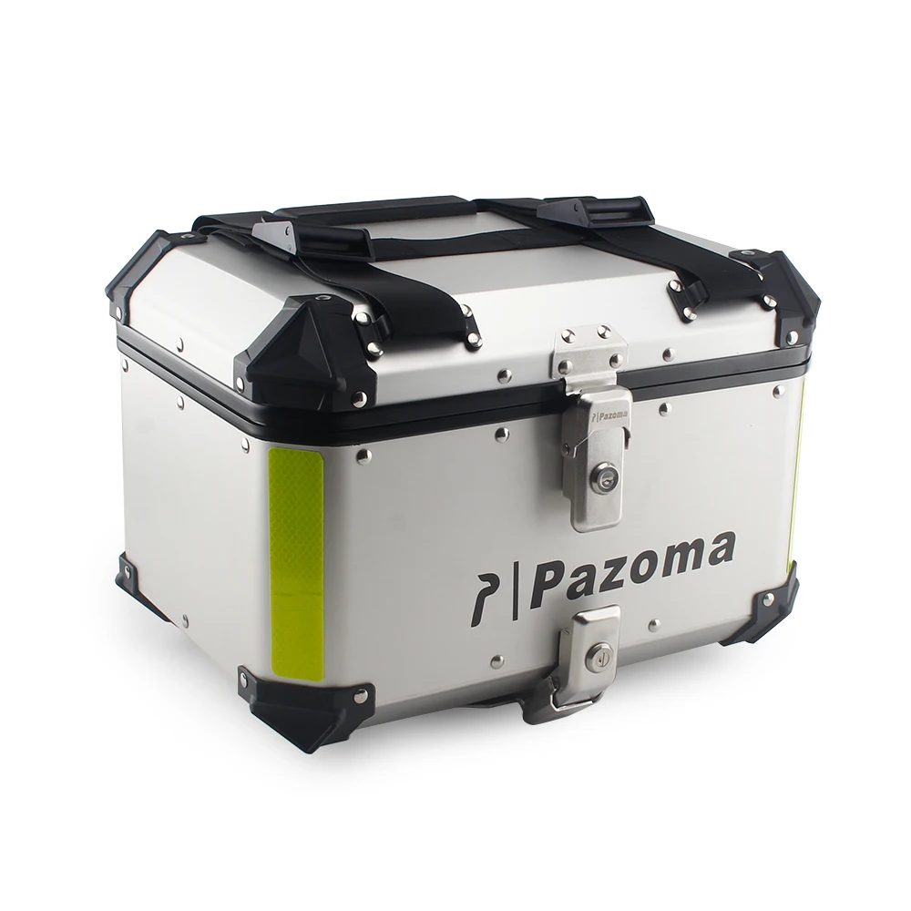 

42L Waterproof Motorcycle Boxes Rear Top Case Bag Luggage Boxes Suitcase Pannier Cargo Box for Kawasaki Suzuki Honda BMW