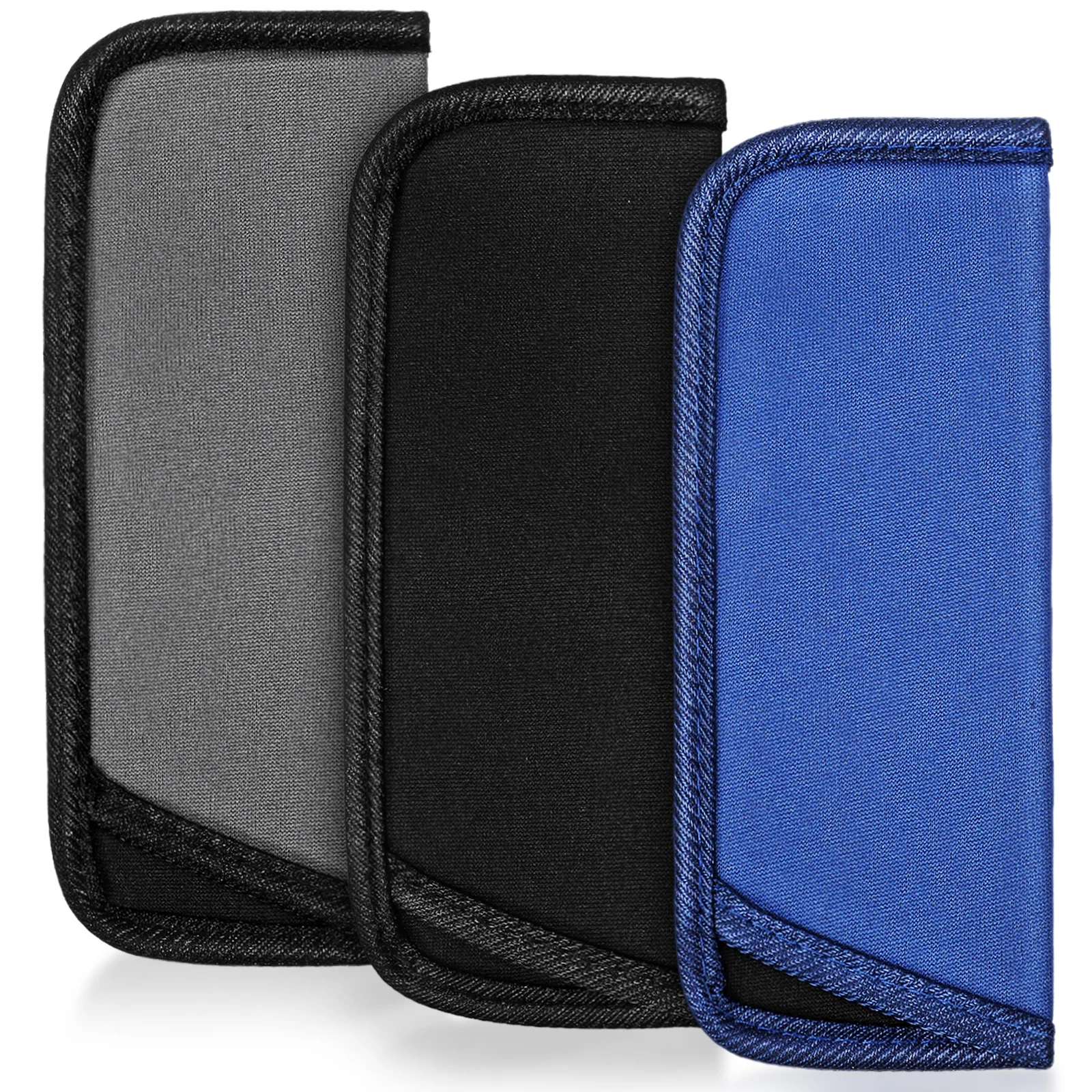 

3Pcs Eyeglass Cases Soft Slim Protective Eyewear Pouch Portable Storage Sleeve for Glasses Sunglasses Eyeglass Case for Women
