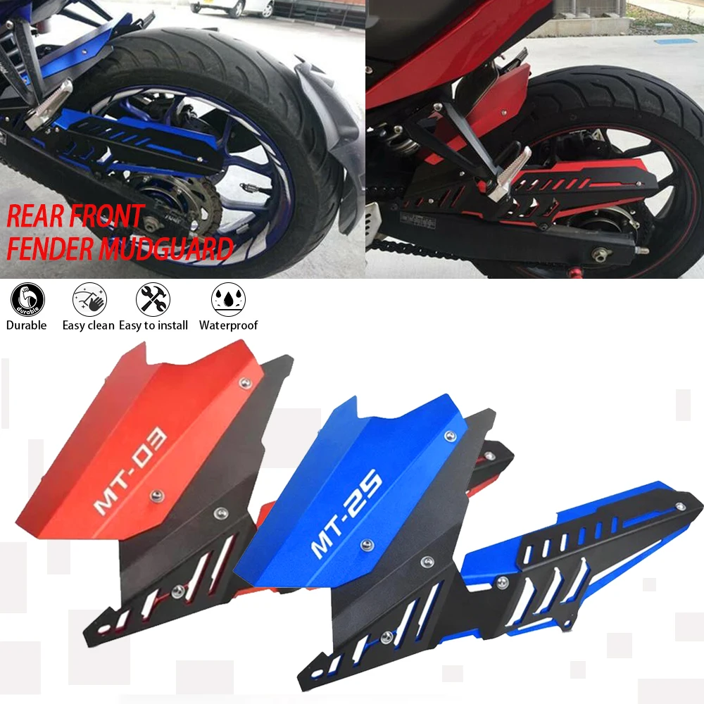 

For YAMAHA MT03 MT25 MT 03 25 2015-2019 2020 2021 2022 Rear Fender Mudguard Mudflap Mudflap Guard Cover YZF-R25 YZFR3 YZF R25 R3