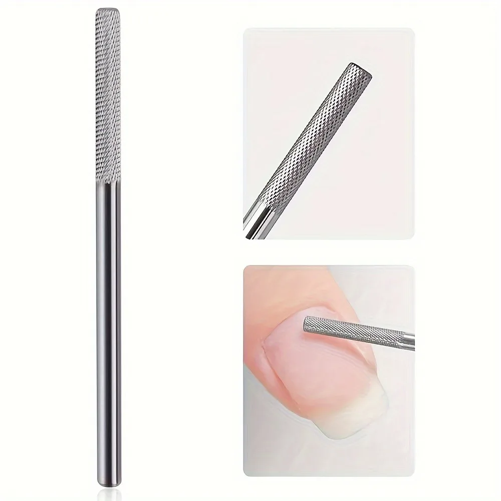 قطعة واحدة من لقم مثقاب الأظافر من كربيد التنجستن، مناسبة للمانيكير والباديكير وإزالة تلميع الجل وتنظيف البشرة #3