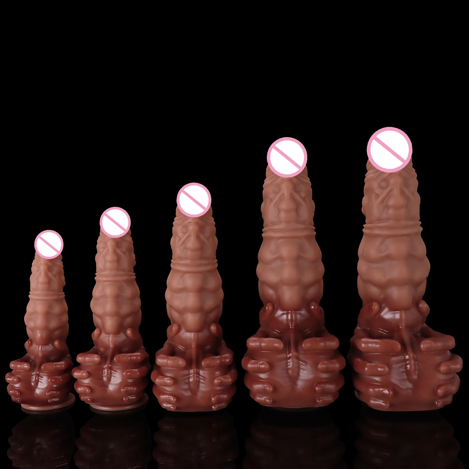 New Realistic Giant Dildo Silicone Animal Penis Adult Sex Toys Women18+ G-Spot Orgasm Masturbation Tool Oversized Soft Penis