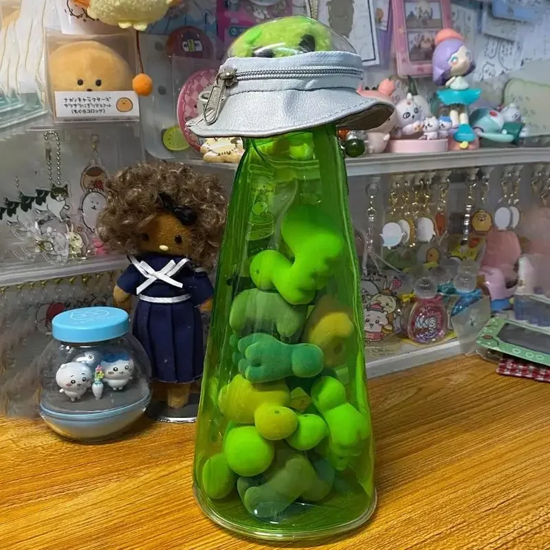 Fun Cartoon Alien Pen Case - UFO Shaped Large Capacity Portable Stationery Storage Bag for Students Cute School Office Supplies