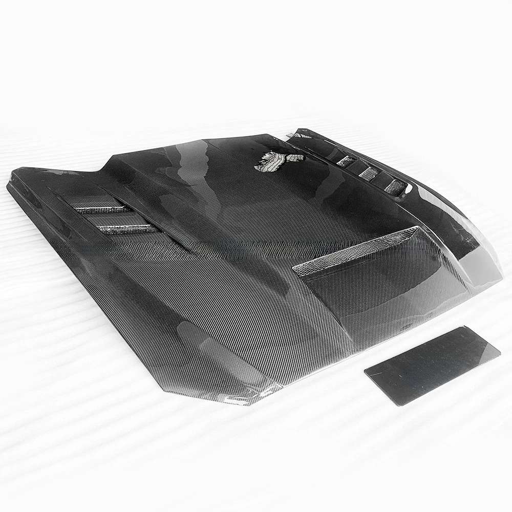 Carbon Fiber TF Style Engine Cover for Fo-rd Mu-stang 2015-2017 Years Hood