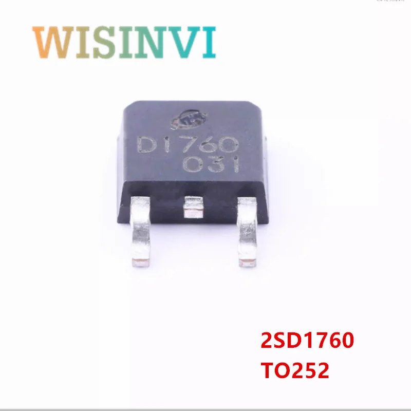 10PCS 2SD1760 D1760 2SD1804S D1804  2SD1815 D1815 2SD1816 D1816 2SD1817 D1817  TO252 Transistors