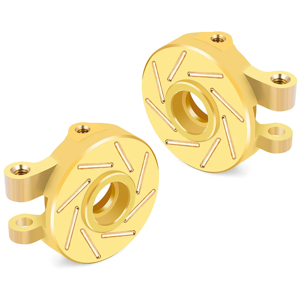 TRINOOD Gewichtslenkblöcke Achsschenkel-Diff-Abdeckung für 1/18 RC Crawler Car TRX-4M Bronco Defender Upgrade-Zubehör