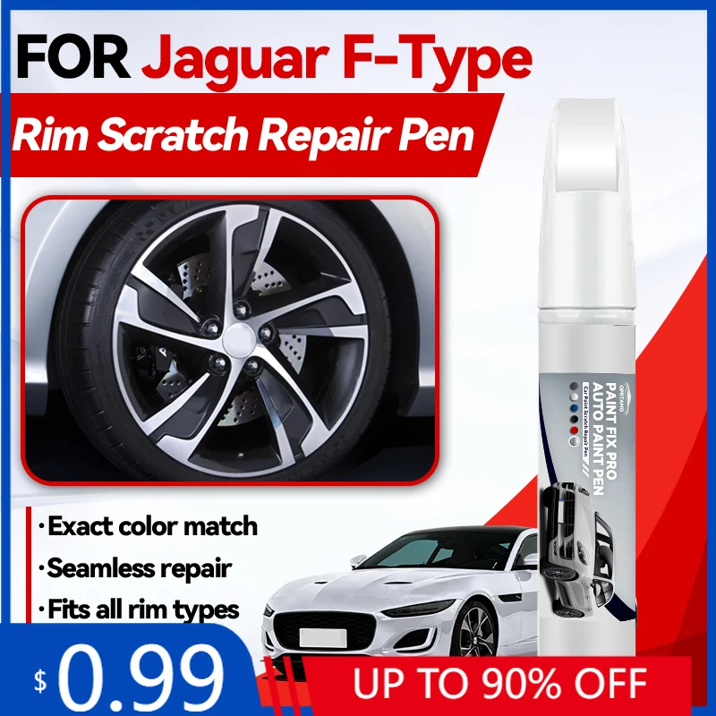

Карандаш для подкраски колесных дисков, эксклюзивно для Jaguar F-Type 1996-2026, средство для ремонта краски, удаления царапин, DIY, автоаксессуар