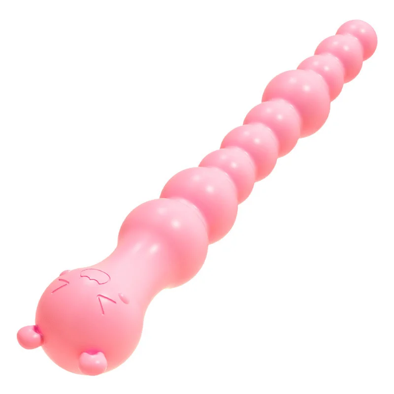 Cartoon Bear Anus Pull Beads Long Anal Plug Men Prostate Massager Artificiing Phalluses Adult Butt Plug Sex Toys For Couples Hot