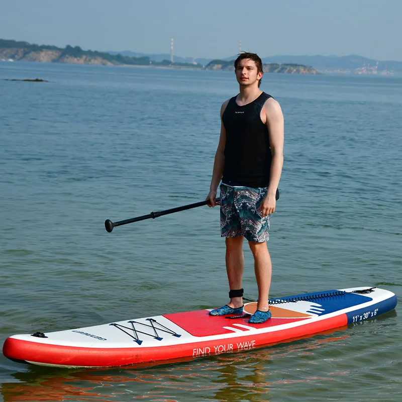 SUP Standup wiosło deska pionowa dryfująca wiosło łódź wiosłowa dla początkujących pływak do deski surfingowej