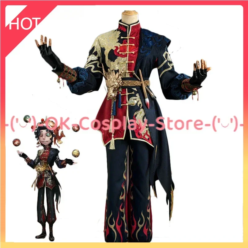 Mike Morton Cosplay Costume Game Identity V Acrobat Cosplay Suit Party Clothing Halloween Carnival Uniforms Custom Made