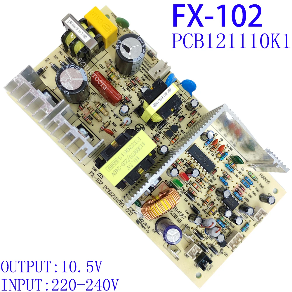 FX-102 PCB121110K1 10.5V 220V Red Wine Cabinet Power Board Power Supply Refrigerator Accessories Power Circuit Board