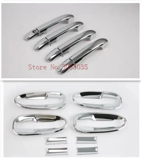 Chrome 2014-2018 Door Handle Cover Bowl Trim With Smart Hole For Mercedes Benz Vito Metris Valente V-Class W447 Accessories