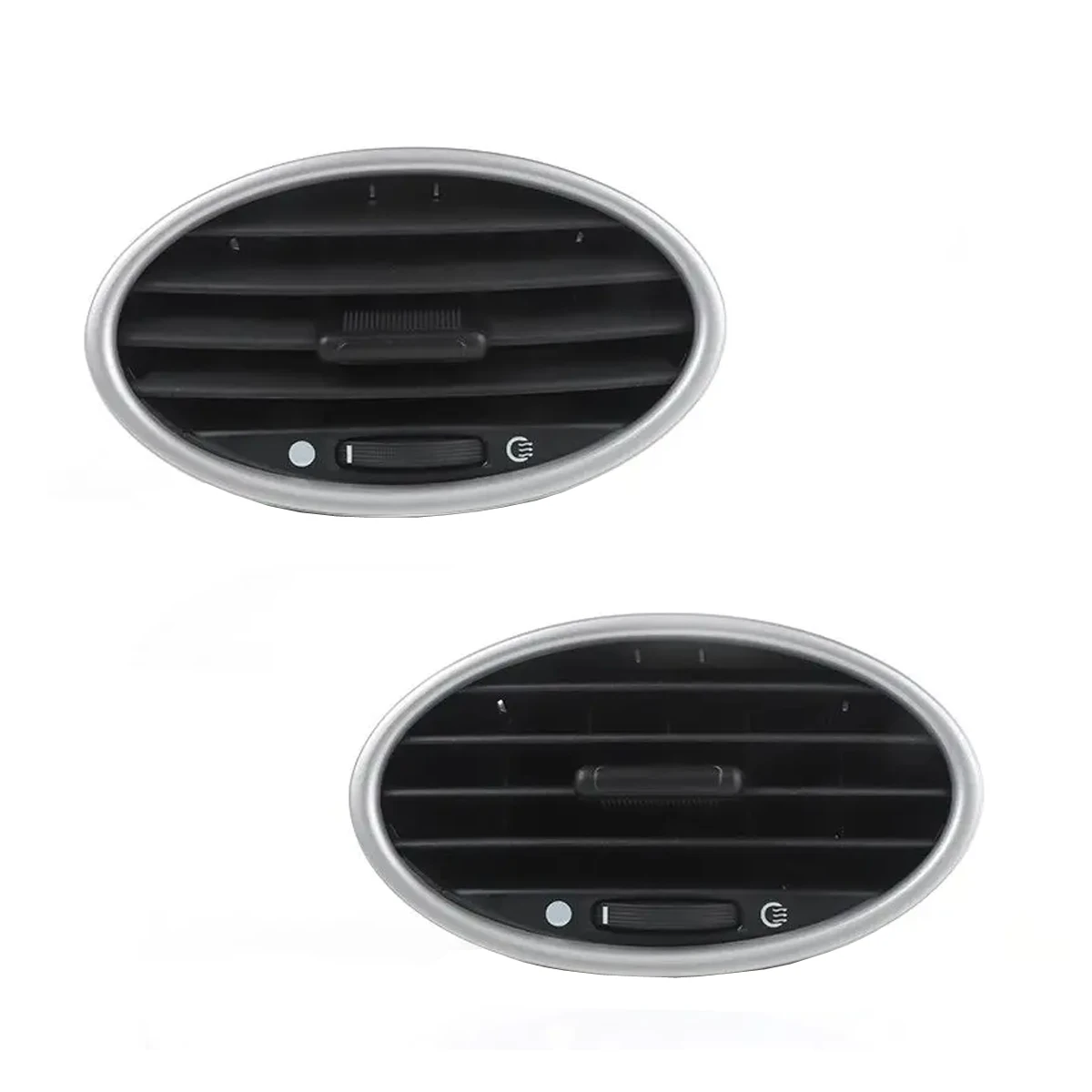 2 قطعة داش مركز تكييف الهواء منفذ تنفيس مصبغة عاصي لفورد فوكس MK2 2005 2006 2007-2013 4M51A014L21AD 4M51-A014L21-AD