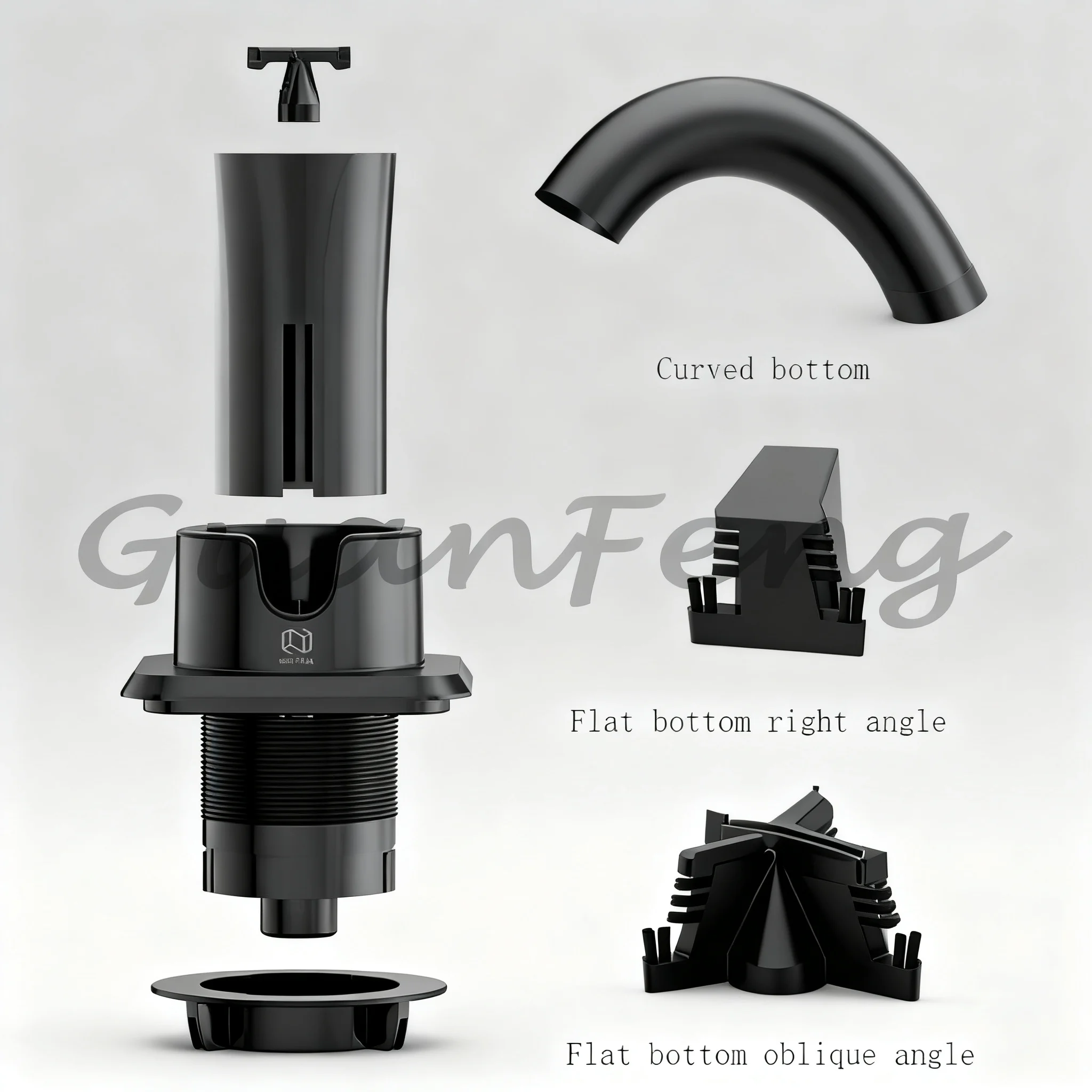 220V Fully Automatic Rotary Brush Cleaning Machine, Electric Cleaner Tool for Bar Coffee Shop Barista Workstation