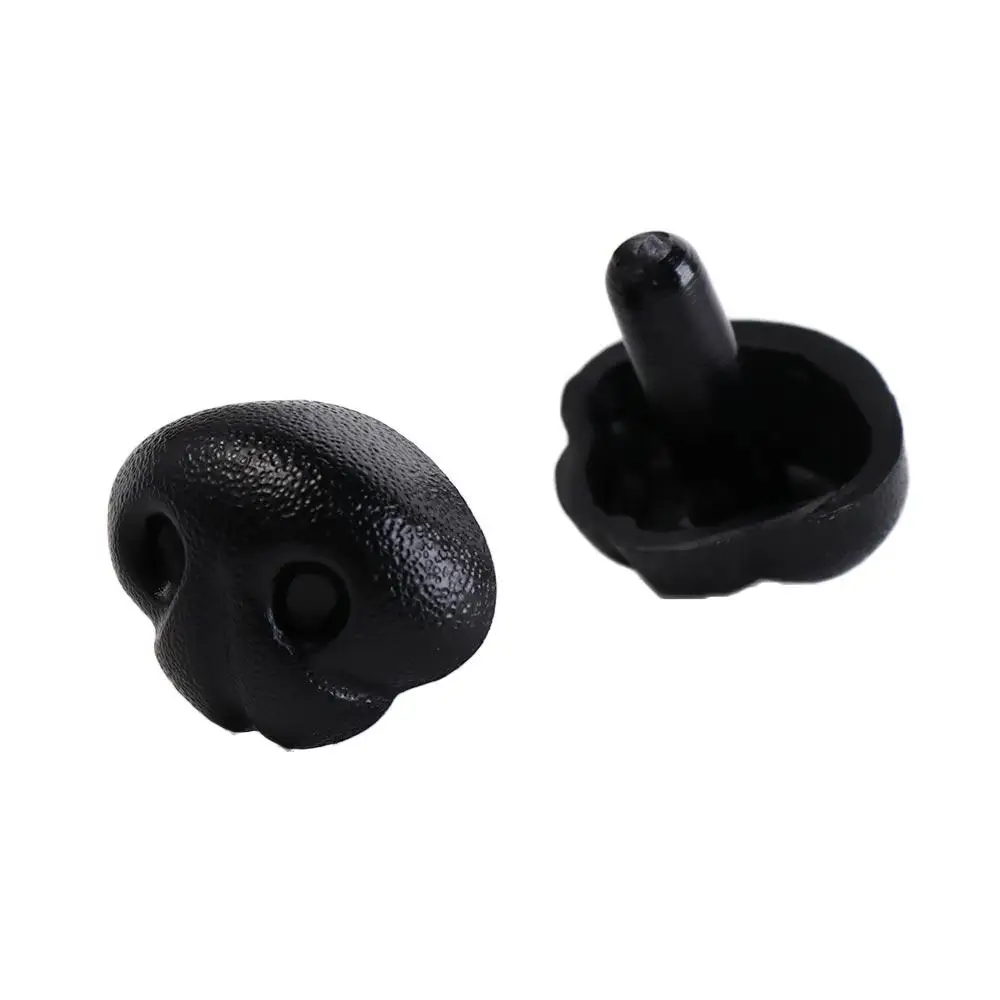 البلاستيك أنوف الكلب أنوف الكلب للحرف اليدوية DIY بها بنفسك اكسسوارات الأنوف السوداء DIY بها بنفسك اكسسوارات 15 مللي متر/18 مللي متر/21 مللي متر المكونات في الحيوان الأنف Amigurumi