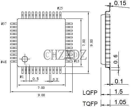 Carte d'Évaluation CH568L, Haute Performance, Haute Vitesse, USB 2.0, 1 Pièce/Lot