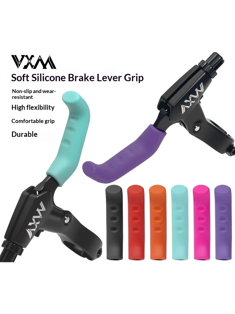 AliExpress NONE Mountain Bike Brake Lever Covers, Silicone Brake Handle Protectors, Bicycle Handlebar Covers, Cycling Equipment Accessories